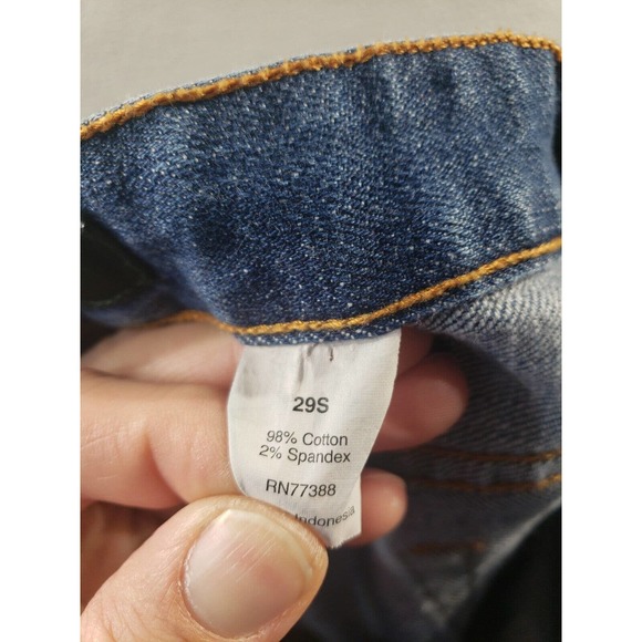 J Crew Jeans Women's 29 S Blue Denim Bootcut Cotton Stretch Medium Wash 29x30 - Picture 14 of 16